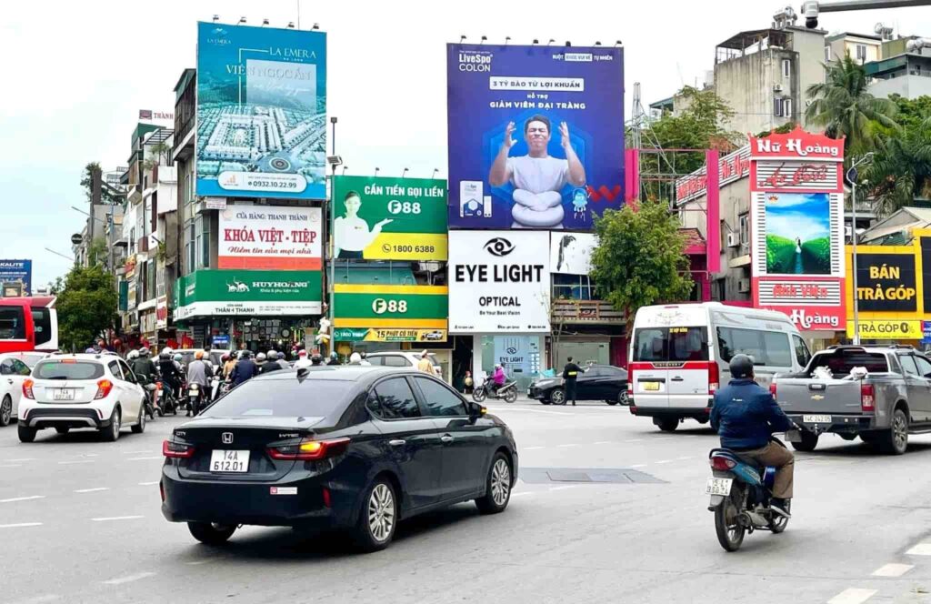 Thi công pano quảng cáo tại Campuchia
