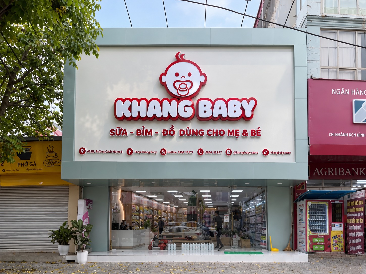 Làm bảng hiệu Tây Ninh cho shop thời trang bằng Alu
