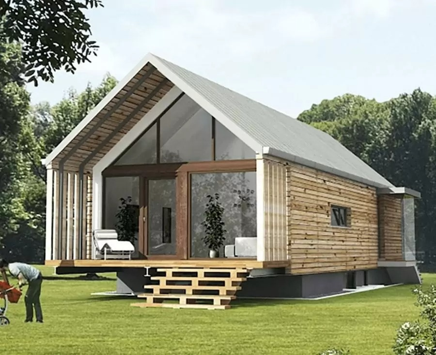 Nhà lắp ghép giá rẻ chỉ từ 50 triệu làm nhà kho, phòng trọ, chòi nghỉ sân vườn, văn phòng tạm tại Tây Ninh.